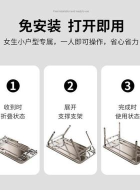 不锈钢可桌折叠方桌方餐桌桌折叠桌子摆长摊户外QWC简易家用吃饭