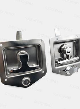 门无品牌/不锈钢T形面板锁工程车锁工平业电柜面锁设工具箱盒备机