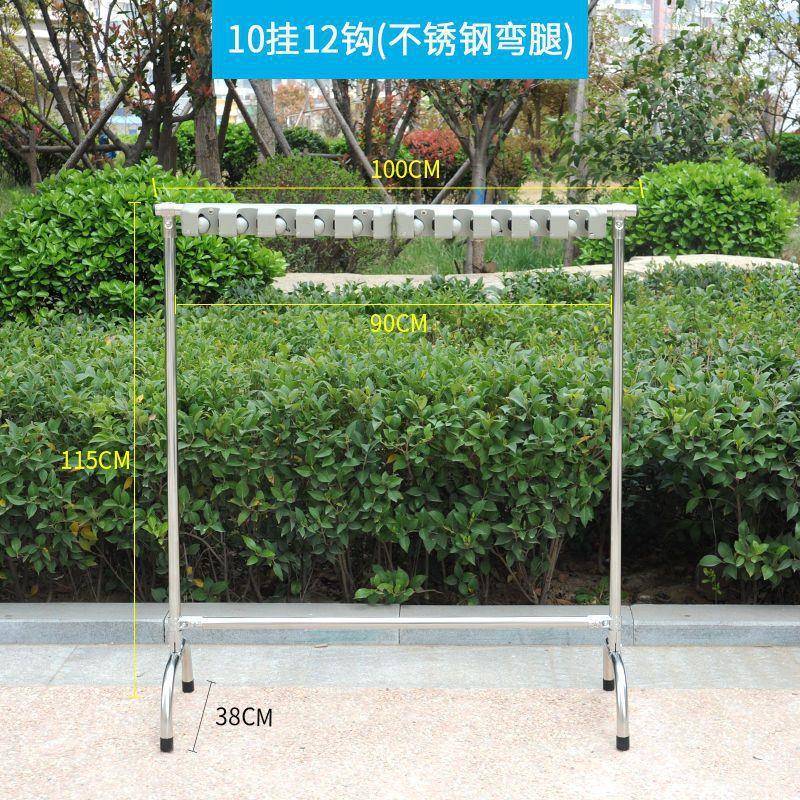 拖把架落式地锈钢可孔移动拖把扫把B8495ER6挂架免打卫生间收不纳