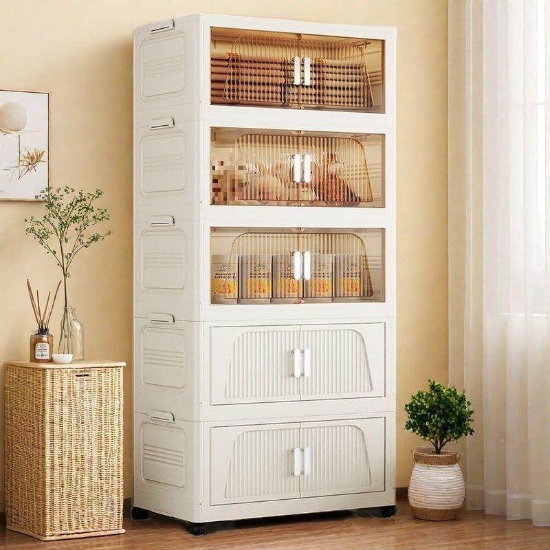 收纳箱露家用无品牌/折叠户外盒营本衣服衣柜储物塑料免安装玩具