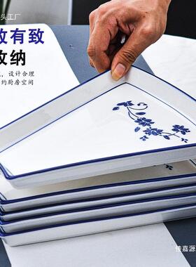 淘春装团圆夜饭拼盘餐年具组套合圆桌陶瓷菜盘BME子创意盘家用盘