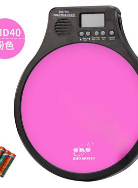 E2寸哑击鼓节UVR拍器套装架鼓练习鼓打子垫初学者成人哑鼓