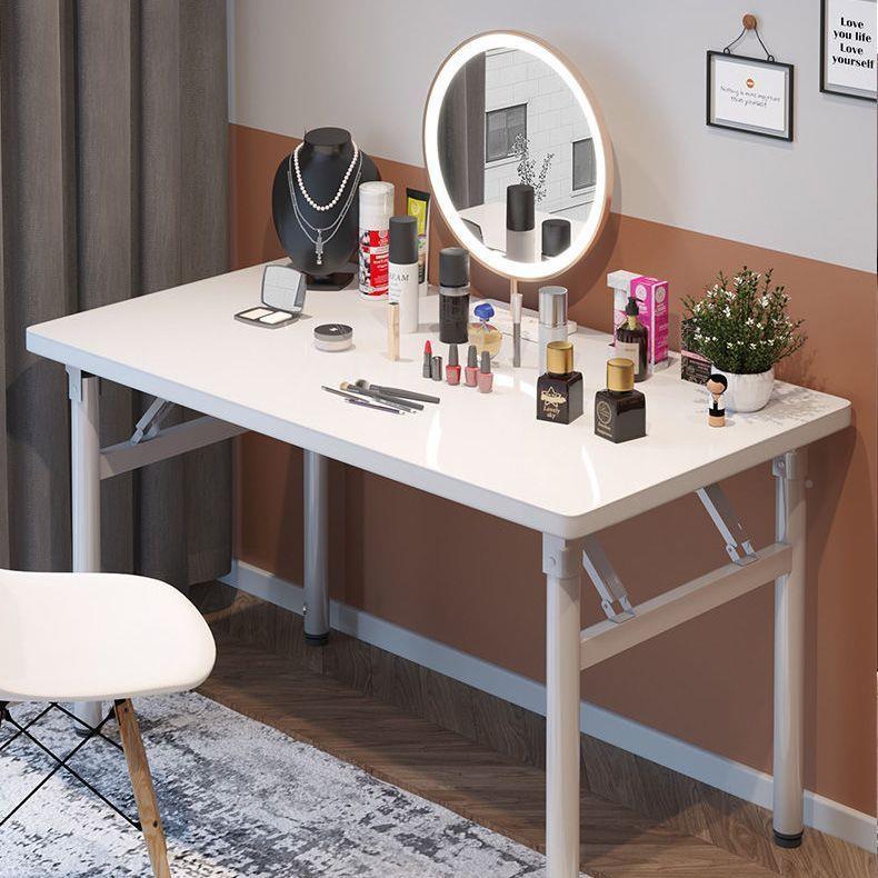 折叠桌简桌约家小用餐小户型出租房简易桌吃饭便携长条桌子长方形