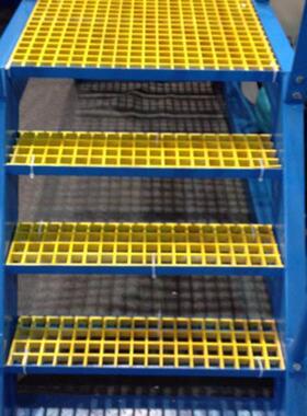 楼厂家直销玻璃梯格栅板踏步操作平台玻璃钢沟方管地池污GAH水盖