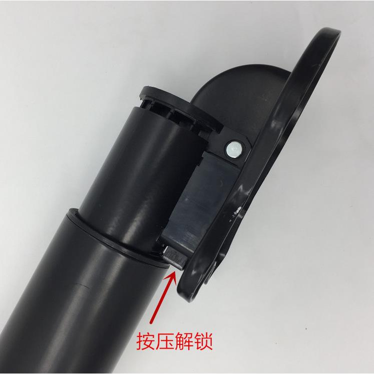 桌腿升折叠支架子可调降节缩吧台脚伸办公桌脚HT-FD04桌腿不锈钢