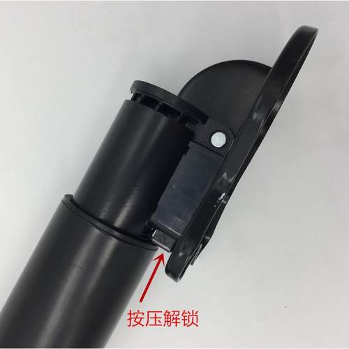 桌腿升折叠支架子可调降节缩吧台脚伸办公桌脚HT-FD04桌腿不锈钢