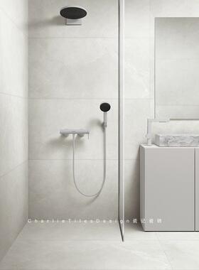 代简米约灰色石纹理瓷砖卫生现厨房客厅墙砖厨SAND房地砖哑光防间