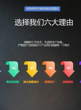 汽/油发电机2率20V小型家用3kw05/BMC7/8/1/12千瓦三相380伏大功