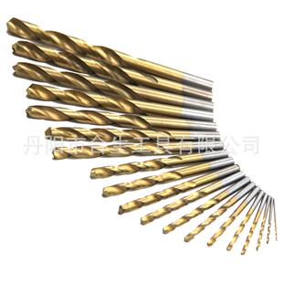 20PCS镀眼钛柄麻花钻钻头组直套1-130mm木工开孔Z器钻钻头塑盒装