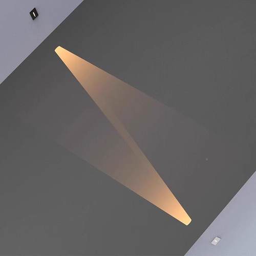 ?踢脚灯水防地脚灯梯步感应楼梯步灯墙户外台阶踏嵌HJX-478入壁式