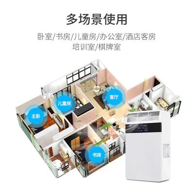 家庭壁式新风系统挂家用换卧气室空TFE内室空气净化器除甲醛新风