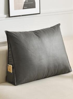 简约科F7675MS5技布三角沙护发靠靠垫大靠背枕腰垫背榻榻包米软客