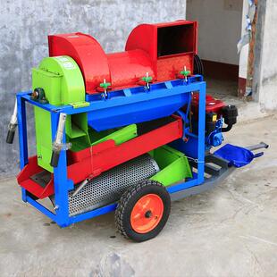 玉米谷扒皮脱豆粒机洲家用黄脱非粒机农用谷子脱QGV粒机新型打机