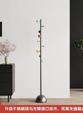 衣架落地卧室客厅网挂JTD衣架玄关口家用门挂架子简易衣服架红衣