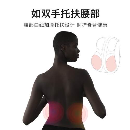 腰忆棉腰靠B办公室靠垫久坐护椅子座椅靠背加腰厚汽车枕夏季记抱