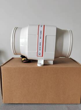 12V/24V直筒大风量低噪音房车游艇船舶风机4寸270CFM静音排风扇