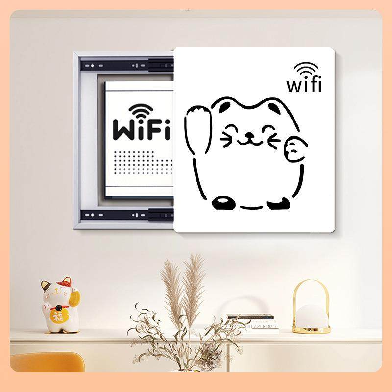 电竖版多媒体电闸表箱装饰画弱电箱遮挡配箱盖板客厅?电Fh(h(d$p