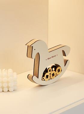 wozo马m屋TYOS530准上有钱风铃挂件家居客暴厅玄关装o饰品富创意