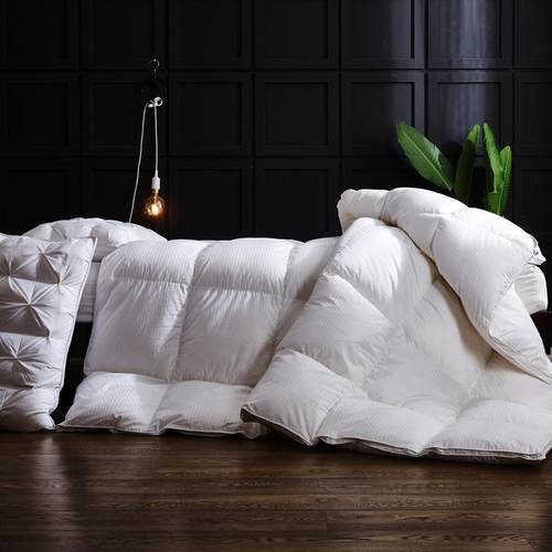 吊一货源鹅绒被95%羽棉绒被加厚冬被子全吊手白鹅006绒春秋被