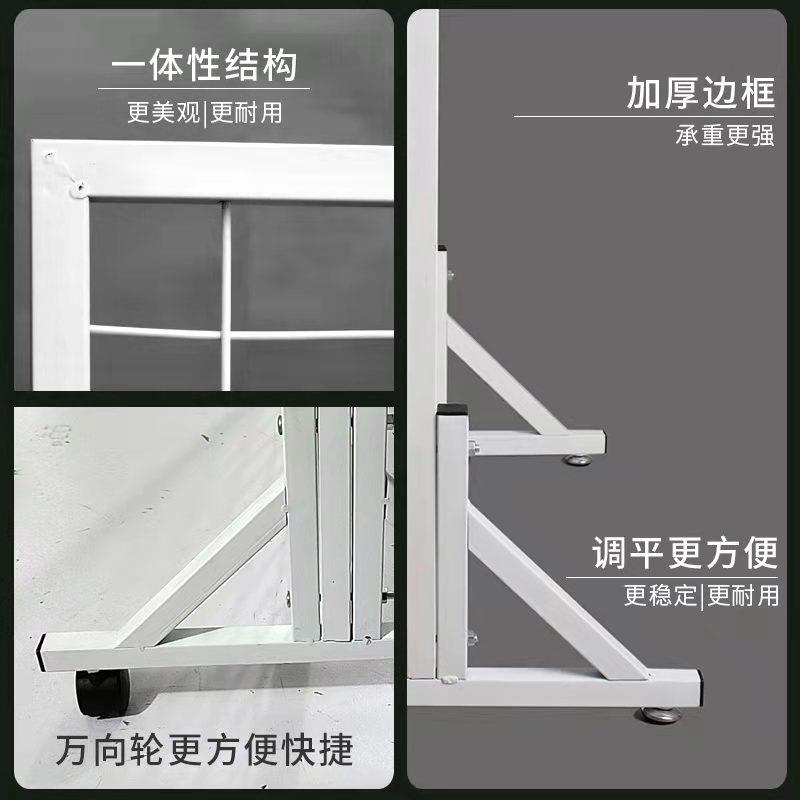 立式落地架双面架展网架地摊服装架作功品挂示架移动多能KMC网格