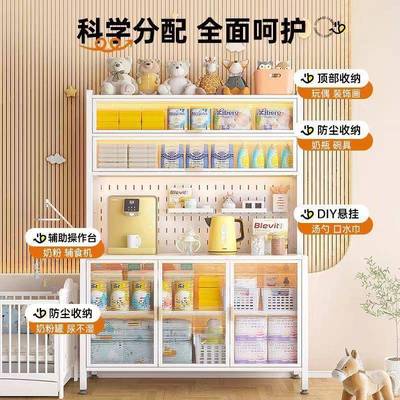 新款房婴儿大喂养台收纳柜量婴儿物品桌子床头b5Amx4pY收纳落地带