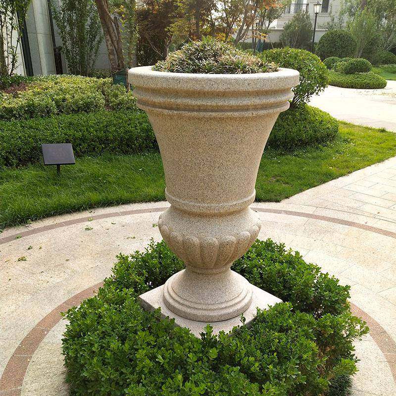 石雕花钵欧式花钵小区钵盆石别墅小区门口栽1202水园林石培头花盆,家居饰品,石雕,淘宝优惠券,粉丝福利购,淘宝优惠卷