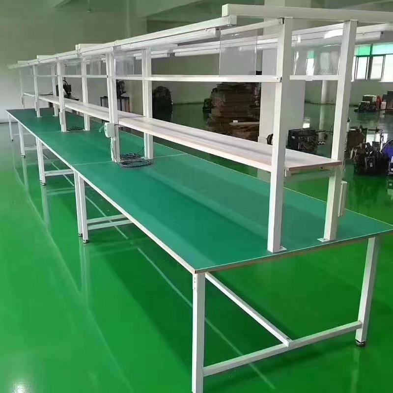 静电工工作台作台尘车间桌装配工作台电商打包子车无间员防工操作
