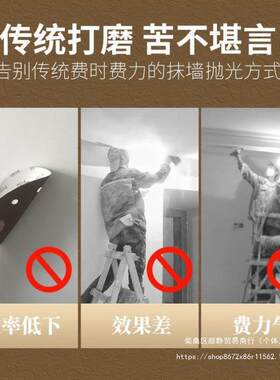 无刷面打墙磨NSS机无尘多自吸砂电动腻子墙壁抛光打砂机功能纸机