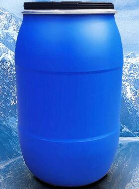 200升塑料桶.200公斤大口塑料罐200kg蓝色牛筋塑料桶乳液钙粉桶