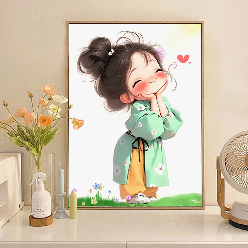 卡通乖宝儿童房温馨卧室床头挂画客厅小众沙发装饰画餐厅走廊壁画,家居饰品,现代装饰画,淘宝优惠券,粉丝福利购,淘宝优惠卷