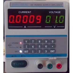 宏盛DPS305BF数字直流稳压可编程手机维修电源30V5A精度0.1mA