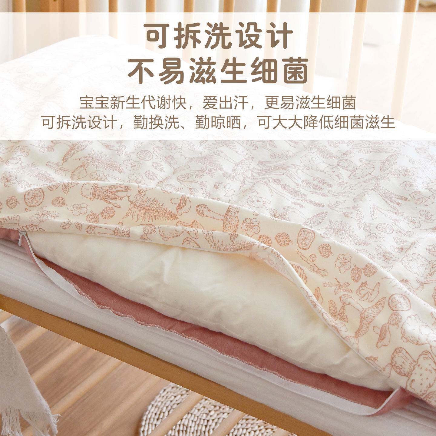 新生婴儿纯棉褥子宝宝秋冬加厚棉花床褥幼儿园儿童午睡铺被床垫子
