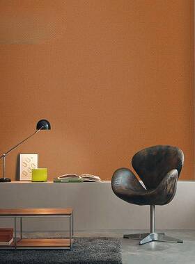 立体厅代XUY简约素色纯麻色单现色深色墙纸无纺布客电视墙亚壁易