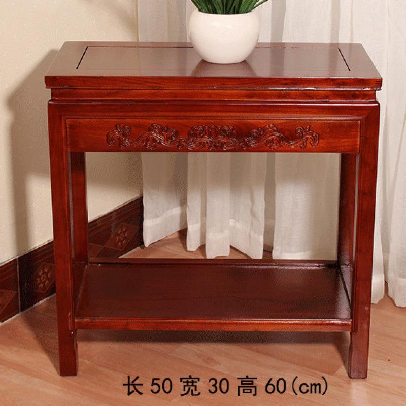 仿盆古实花架子客厅鱼缸架奇石桌景桌工艺品底座茶边几桌木00包邮