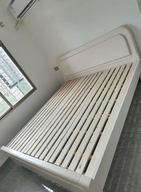 实木一米二三单人床1VXD.2成人约户型1米2儿童小床1物.35m简高箱