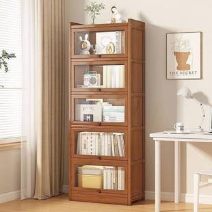 书架式置物架多层落地一体家客厅学生卧用EEU室柜简易书靠墙收纳