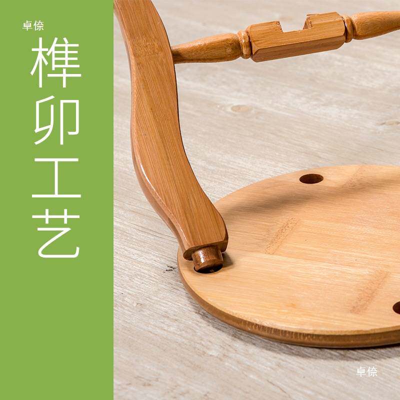 楠竹梳妆凳小凳餐桌餐凳高圆凳子凳子板凳琴凳实木贵妃凳仿古花架