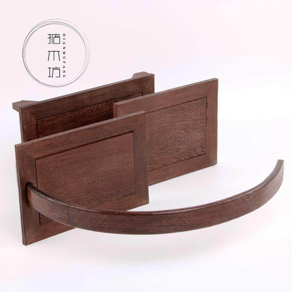 小博实木中式古多宝阁古董架博古架典茶壶古茶具架子置架物架摆件