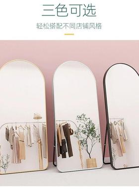 全身大镜子穿衣落用地镜家风服颜装店衣镜美显试瘦网红直播NQD舞