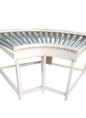 转弯机90度80度环形送机输U型传1输带拐工物流快递作台拐417弯流