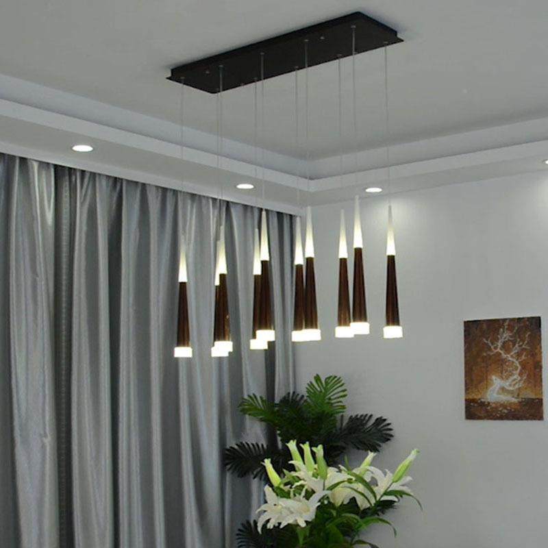 后代简约客厅LED吊灯锥形流雨吊灯星酒旋现转楼梯个性灯店XD-18/L,家装灯饰光源,智能吊灯,淘宝优惠券,粉丝福利购,淘宝优惠卷