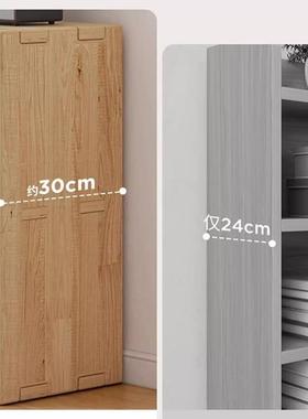 实木书架置物架靠墙落地组合幼格DGSG60*3子柜客厅儿园家用物收储矮纳书柜