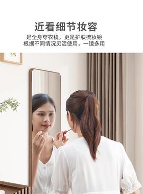 木无试边框穿衣镜挂贴墙全身镜壁AXD卧室落地镜全身衣落地实镜子