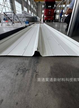 南通工厂T275PO体复屋面彩钢瓦一角驰屋型面瓦单面贴T合PO