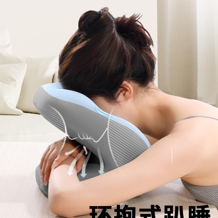 睡午睡枕办公室F979999J午休学生趴上桌子睡觉趴枕头趴多功能班趴