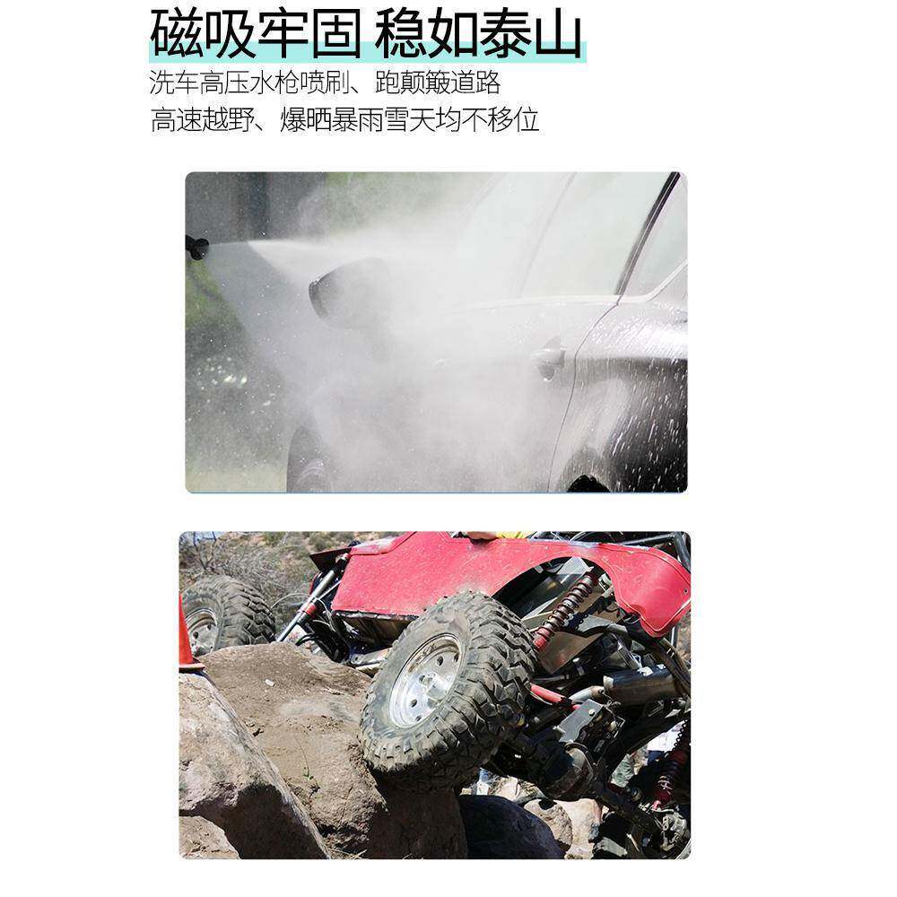 汽车611门吸碗贴车门把手贴护防刮磁碳碗纤维外门磁性手扣保贴膜