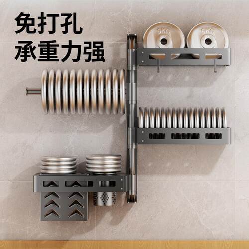 厂能家打孔多功厨房调味品置SG1688-W物架旋转料架壁挂转免角调储