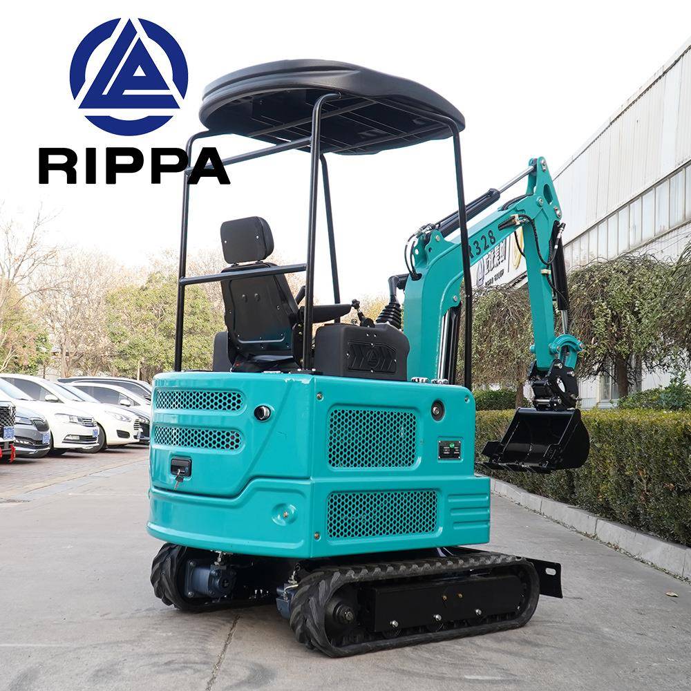 IPPA小挖机全地形履山地果园农用小工程挖多带757功能R小型掘机