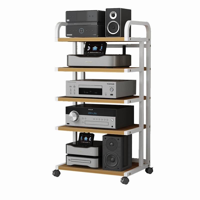 6层高新款胆机支架DCT移多层放机架HI动F功I设备发烧脚种架CD机架