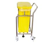 厚加3衣04不锈层钢晨737间三护理车污物车病房被服清理车污车